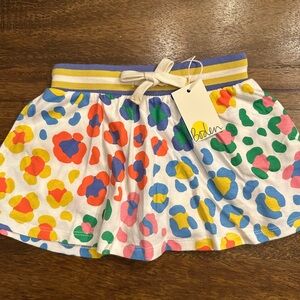 Mini Boden Kids Skirt with Multicolor Print